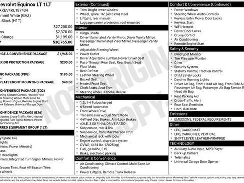 Used 2019 Chevrolet Equinox LT image 2