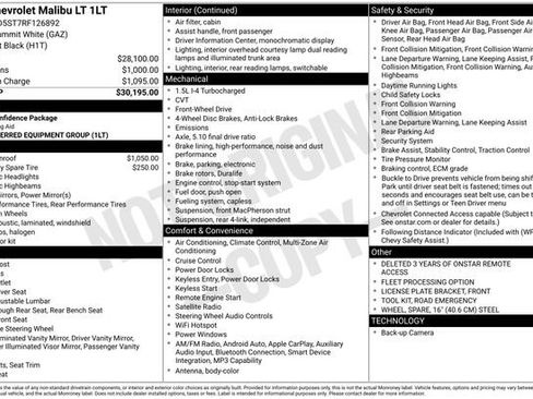 Used 2024 Chevrolet Malibu LT image 34