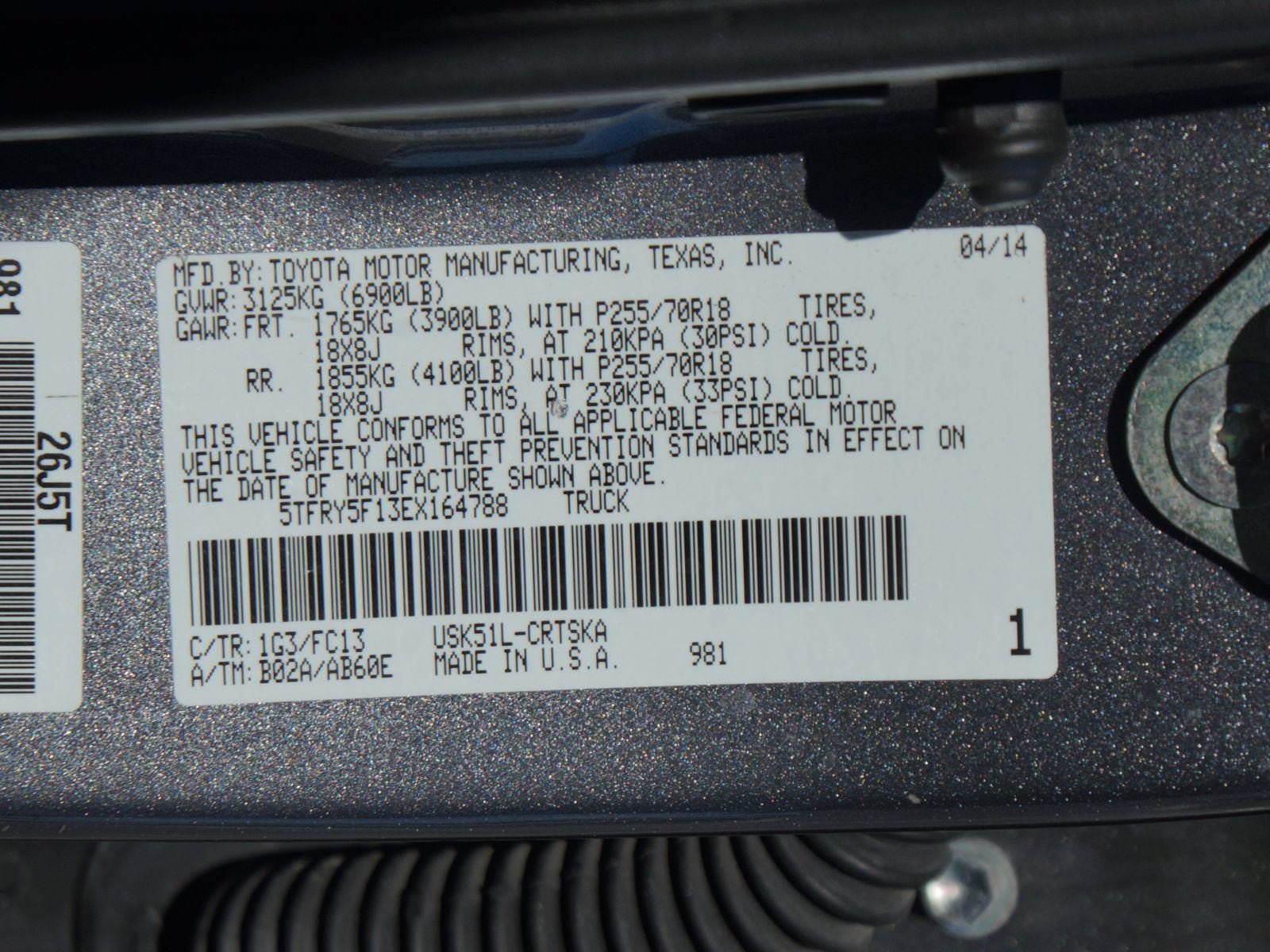 Used 2014 Toyota Tundra SR5 w/ SR5 Upgrade Package RWD image 26