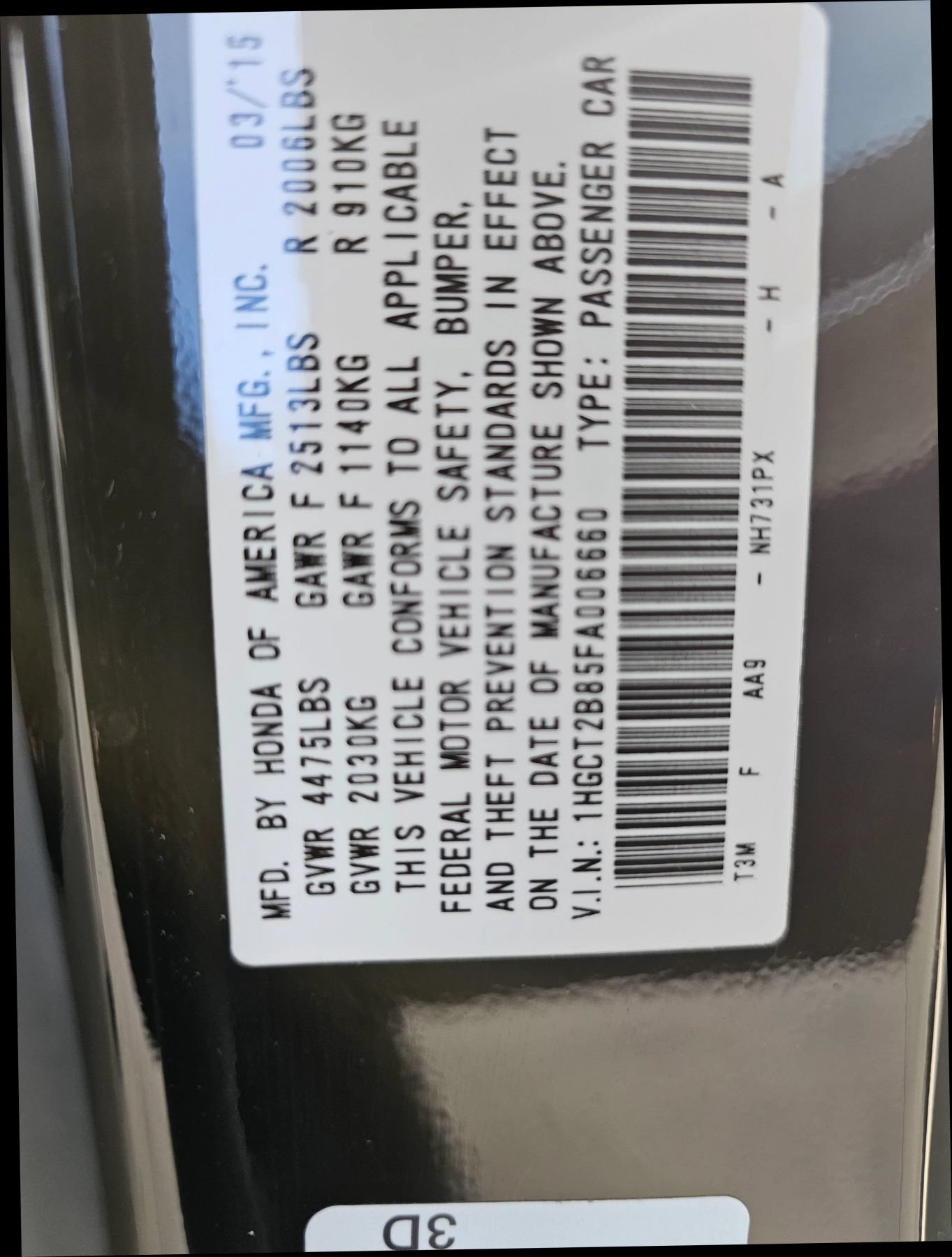Used 2015 Honda Accord EX-L image 30