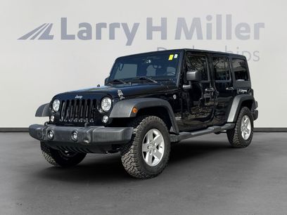 Certified 2017 Jeep Wrangler Unlimited Sport w/ Quick Order Package 24S