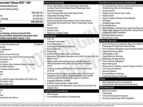 Used 2021 Chevrolet Tahoe RST AWD/4WD image 14