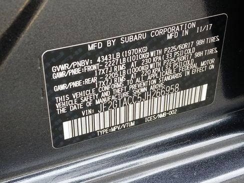 Used 2018 Subaru Crosstrek 2.0i Premium w/ Moonroof Package image 18