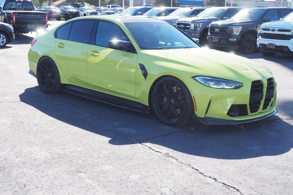 Used 2022 BMW M3 w/ Executive Package RWD image 3