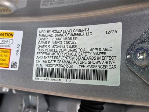 New 2025 Honda Accord Sport image 17