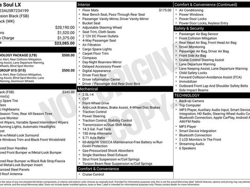 Used 2024 Kia Soul LX w/ Option Group 015 FWD image 2