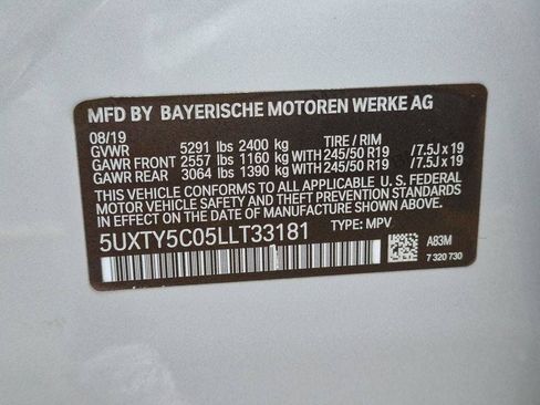 Used 2020 BMW X3 xDrive30i w/ Convenience Package AWD/4WD image 33