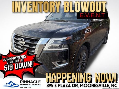 Used 2023 Nissan Armada Platinum w/ Captain's Chairs Package image 3