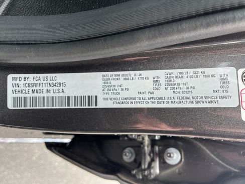 New 2026 RAM 1500 Big Horn AWD/4WD image 30