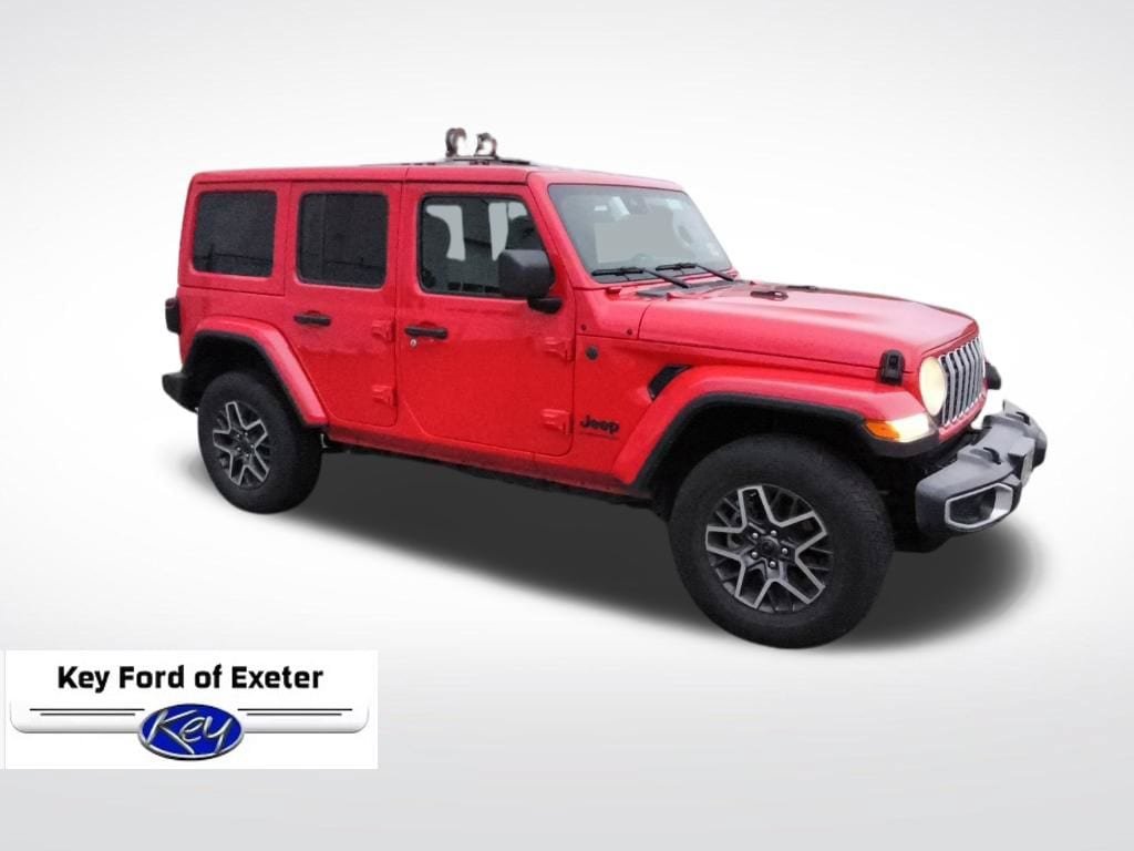 Used 2025 Jeep Wrangler Unlimited Sahara AWD/4WD image 1