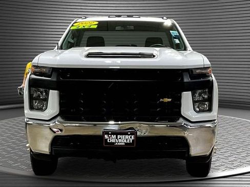 Used 2022 Chevrolet Silverado 3500 W/T w/ Snow Plow Prep Package AWD/4WD image 2