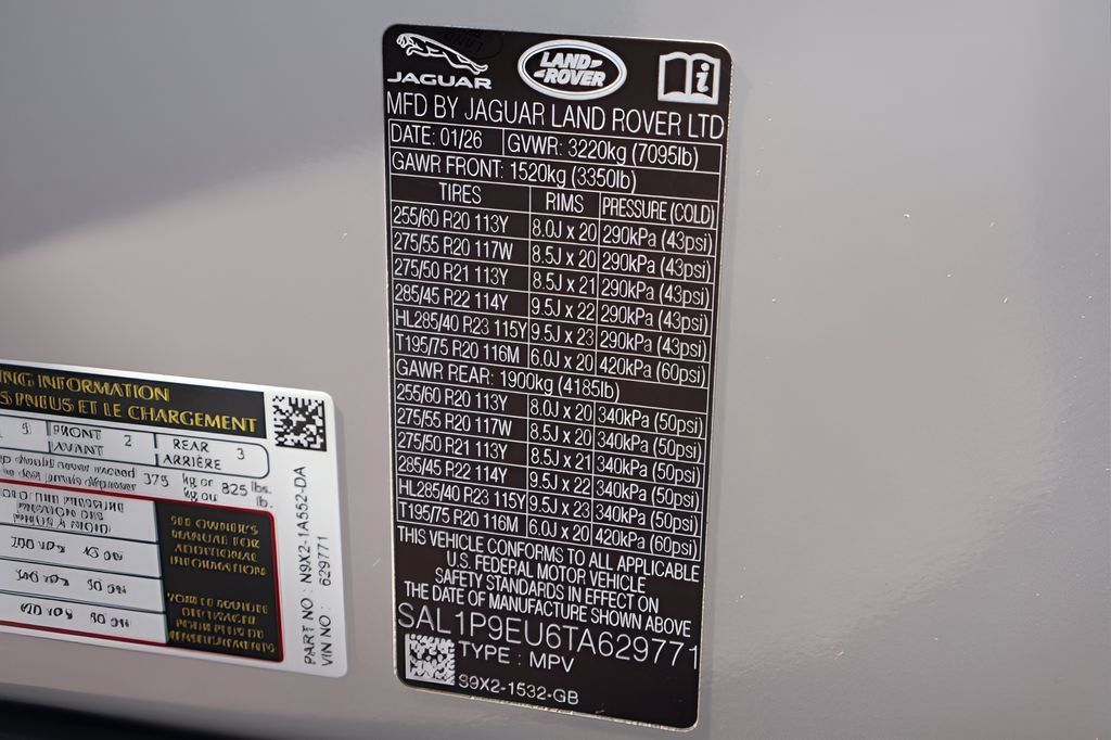 New 2026 Land Rover Range Rover Sport SE AWD/4WD image 26