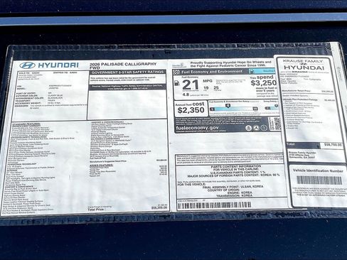 New 2026 Hyundai Palisade Calligraphy image 14