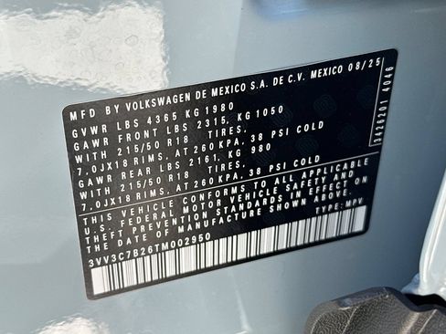 Certified 2026 Volkswagen Taos SE FWD image 29