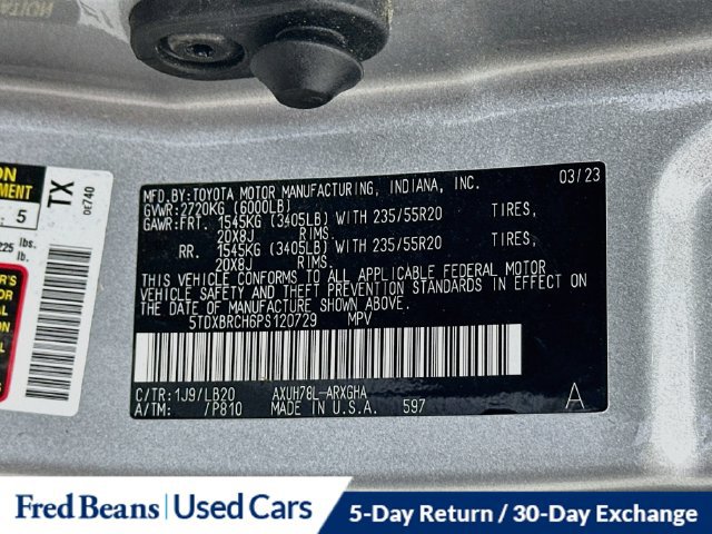 Used 2023 Toyota Highlander Limited AWD/4WD image 41