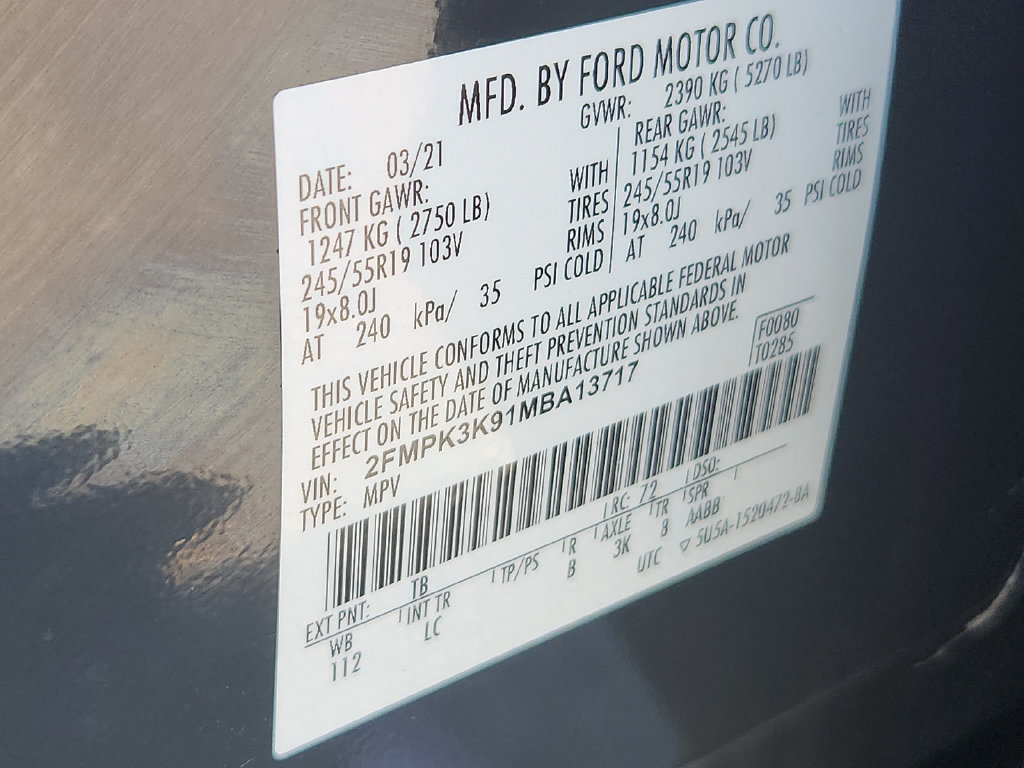 Used 2021 Ford Edge Titanium FWD image 20