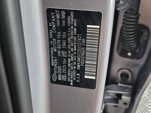 Certified 2025 Hyundai Elantra SEL FWD image 27
