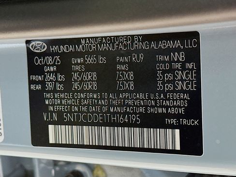 New 2026 Hyundai Santa Cruz SEL AWD/4WD image 31