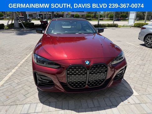 Used 2024 BMW 430i Convertible w/ M Sport Package RWD image 3
