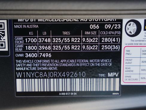Used 2024 Mercedes-Benz G 63 AMG Squared image 72