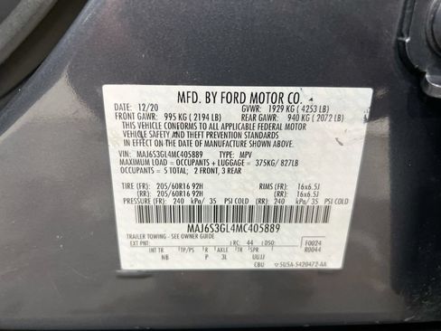 Used 2021 Ford EcoSport SE AWD/4WD image 28