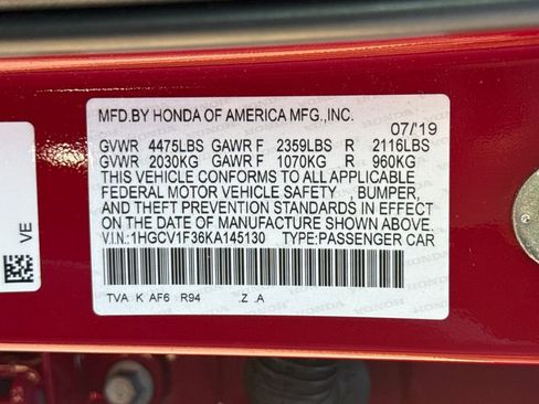 Used 2019 Honda Accord Sport image 30