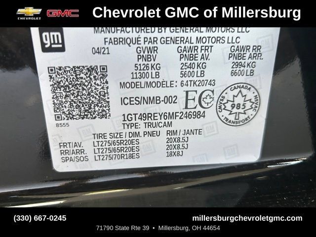 Used 2021 GMC Sierra 2500 Denali w/ Denali Ultimate Package AWD/4WD image 42
