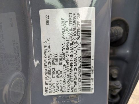 Used 2022 Honda Civic Sport image 31