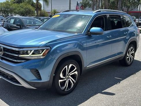 Used 2021 Volkswagen Atlas SEL Premium AWD/4WD image 3