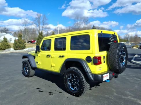 Used 2023 Jeep Wrangler Unlimited Rubicon 4xe w/ Steel Bumper Group AWD/4WD image 3