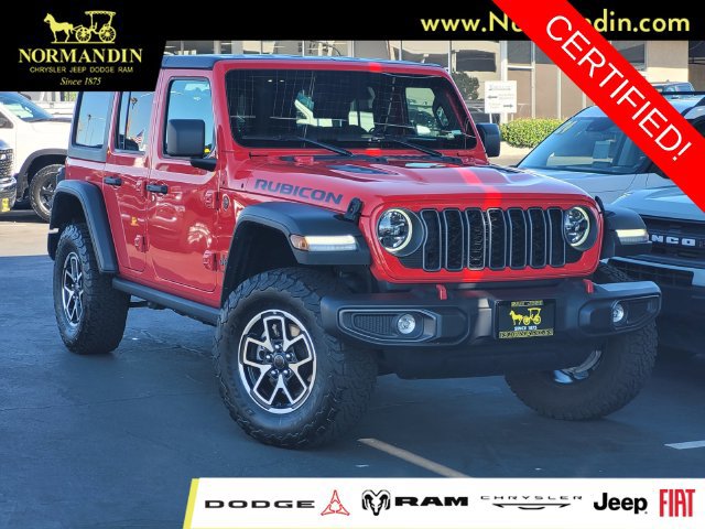 Certified 2026 Jeep Wrangler Unlimited Rubicon AWD/4WD image 1