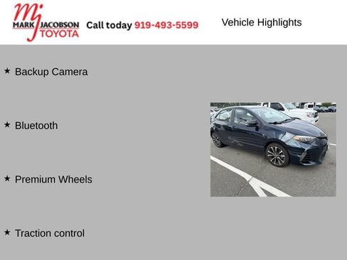 Used 2017 Toyota Corolla SE FWD image 5