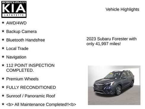 Used 2023 Subaru Forester Limited AWD/4WD image 7