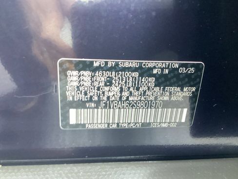 Certified 2025 Subaru WRX Premium image 16