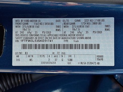 Used 2025 Ford F150 XLT w/ Equipment Group 301A Standard AWD/4WD image 26