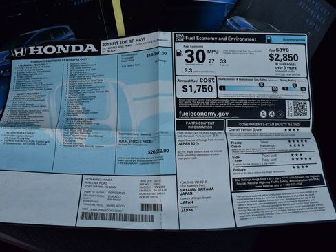 Used 2013 Honda Fit Sport image 13