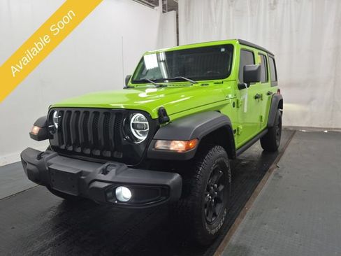 Used 2021 Jeep Wrangler Unlimited Sport AWD/4WD image 1