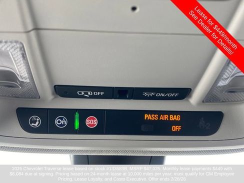 Used 2020 Chevrolet Traverse RS w/ LPO, Floor Liner Package image 27