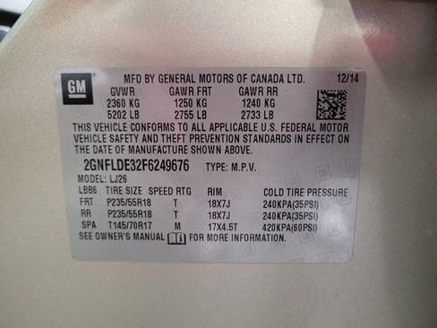 Used 2015 Chevrolet Equinox LTZ FWD image 33