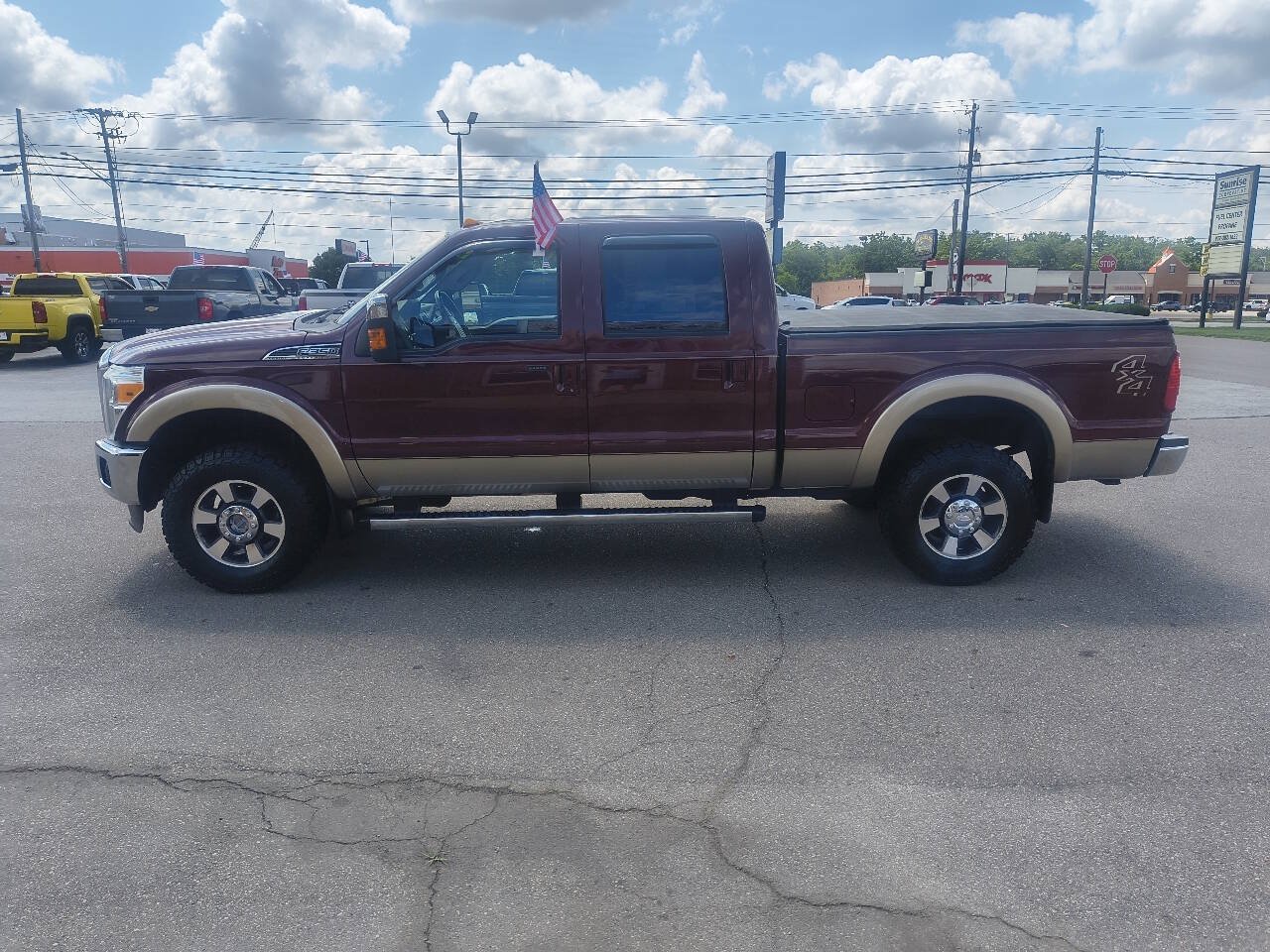Used 2011 Ford F350 Lariat w/ Chrome Pkg AWD/4WD image 12