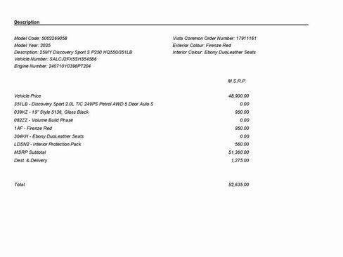 Certified 2025 Land Rover Discovery Sport S image 4