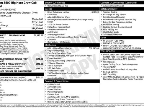 Certified 2025 RAM 3500 Big Horn image 41