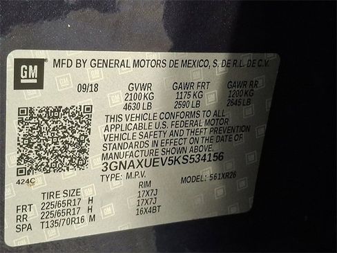 Used 2019 Chevrolet Equinox LT image 26