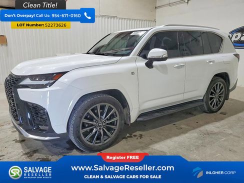 Used 2023 Lexus LX 600 F Sport w/ Accessory Package (Z1) AWD/4WD image 1