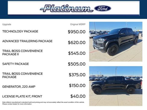 Used 2024 Chevrolet Colorado Trail Boss w/ Technology Package image 11