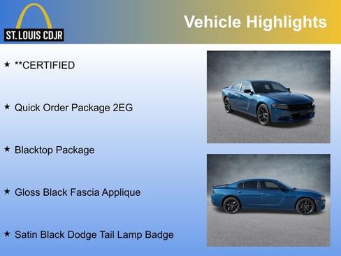 Used 2022 Dodge Charger SXT w/ Blacktop Package image 7