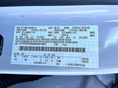 Used 2022 Ford F150 Lariat image 33