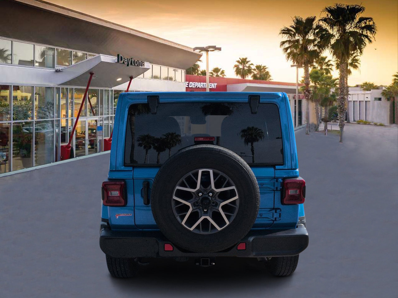Used 2024 Jeep Wrangler Unlimited Sahara w/ Technology Group AWD/4WD image 4