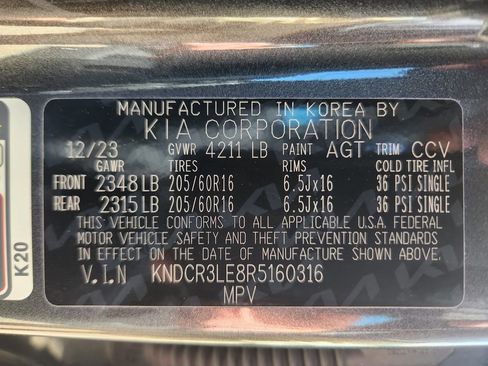 Certified 2024 Kia Niro EX image 31