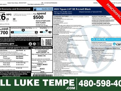 Used 2023 Volkswagen Tiguan SE R-Line